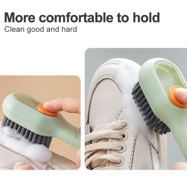 Automatic Liquid Discharge Cleaning Brush