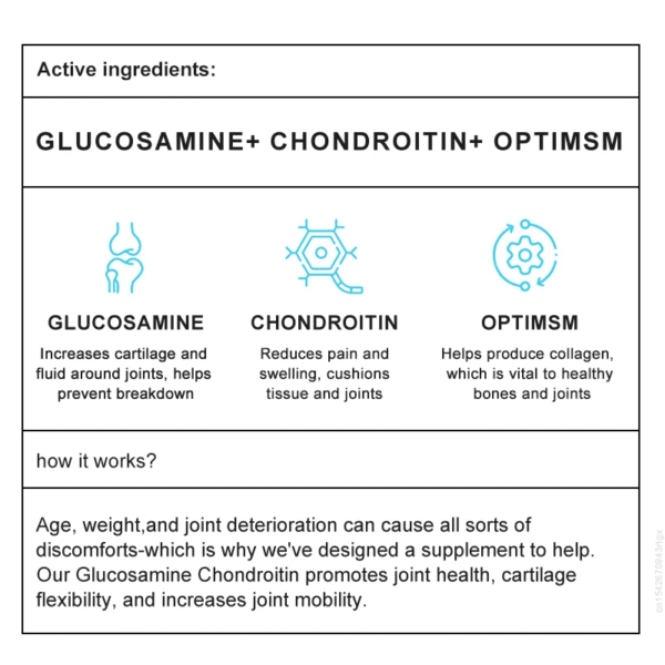 Mulittea Glucosamine Chondroitin