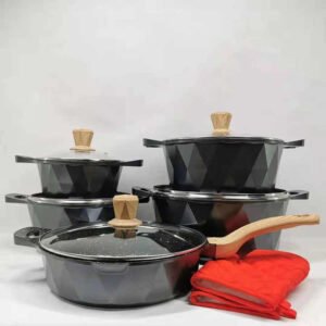 12-Piece Nonstick Kitchen Cookware Set